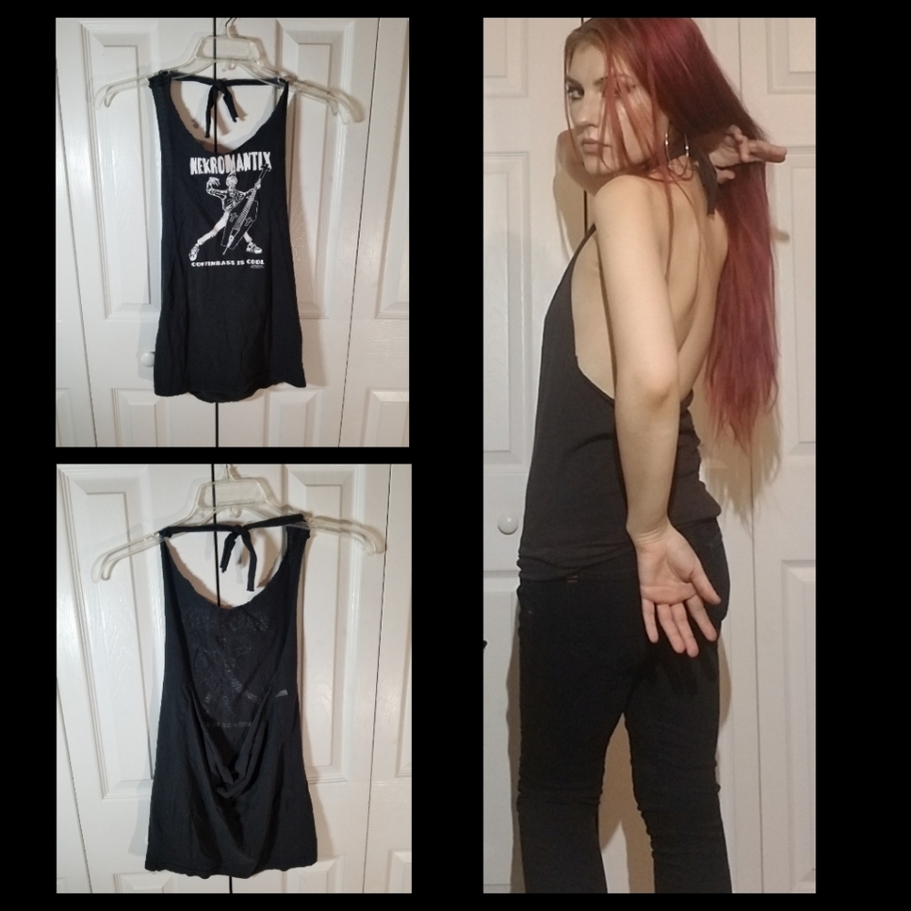ooak nekromantix tank top